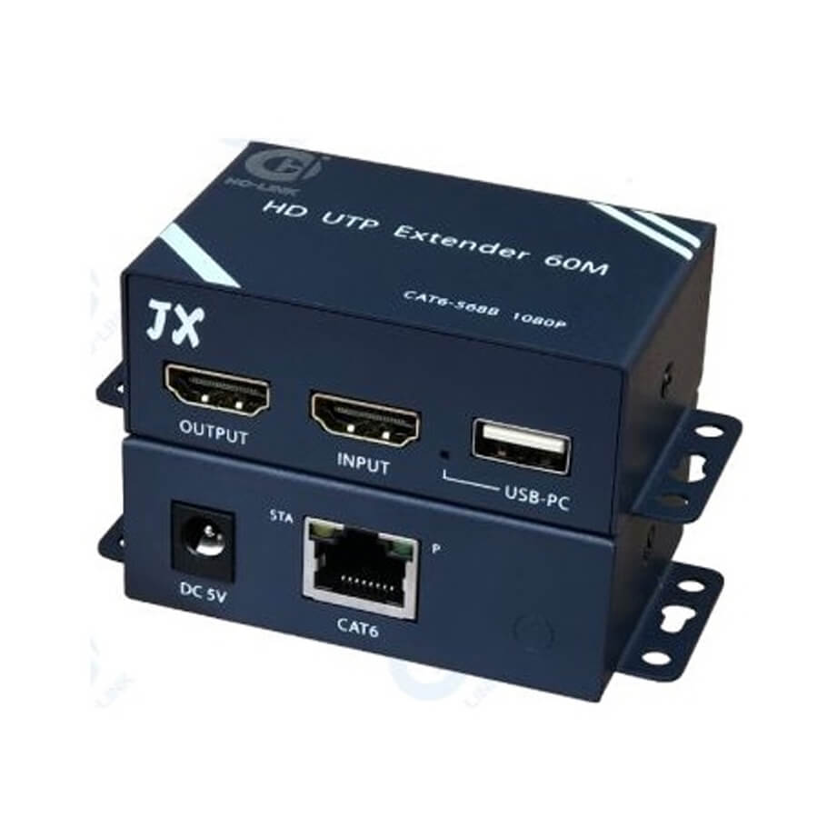 Bộ kéo dài HDMI qua cáp mạng 50/60m HO-LINK T-505